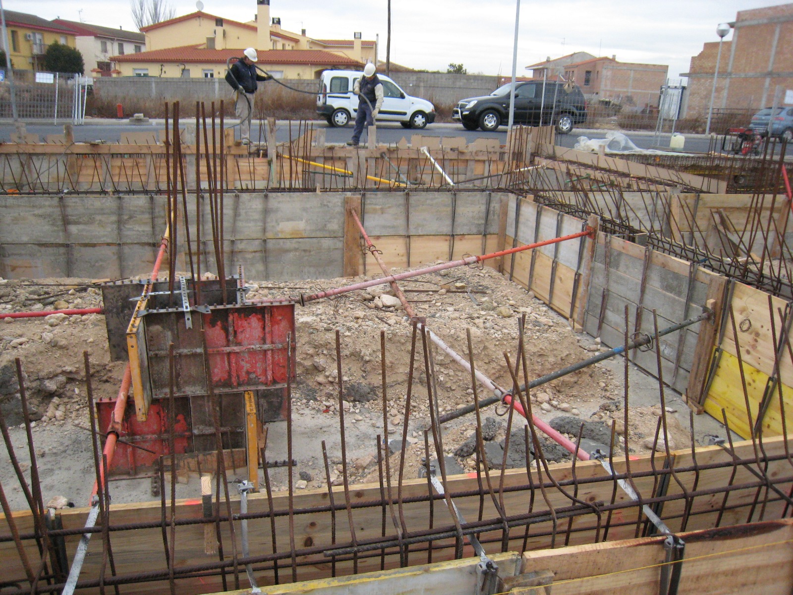 Arxiu històric d'obra 3 — fonamentació i forjat sanitari